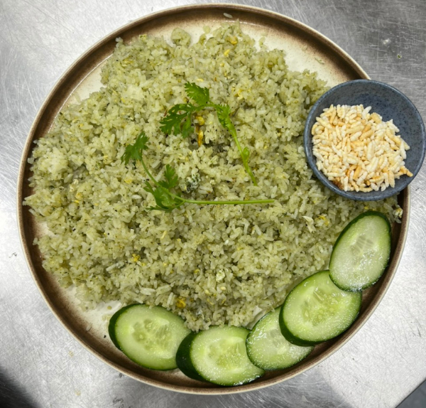 com-chien-la-e Cơm chiên lá é