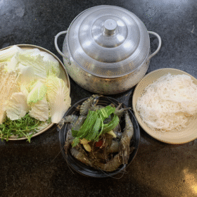 Lẩu tôm Bảo Bối