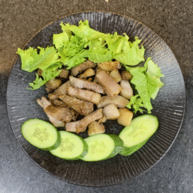 Nạc nọng heo nướng mật ong