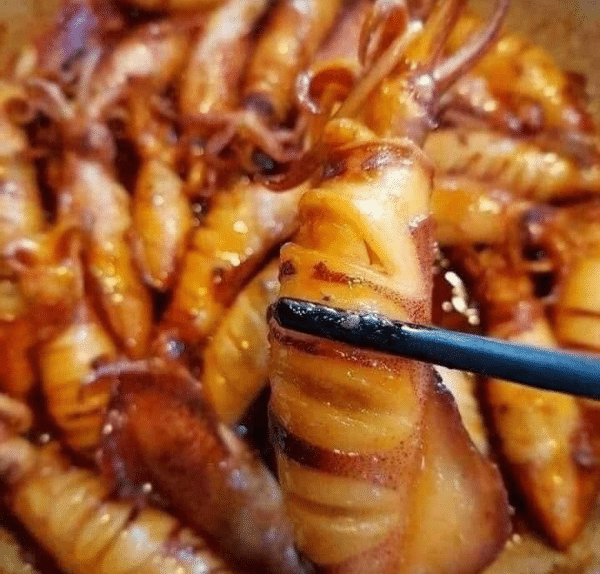 Mực chiên nước mắm