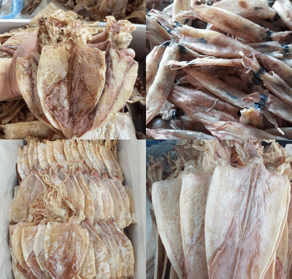 Các loại mực khô