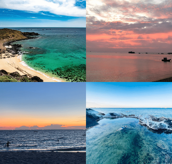 Các bãi biển đảo Phú Quý