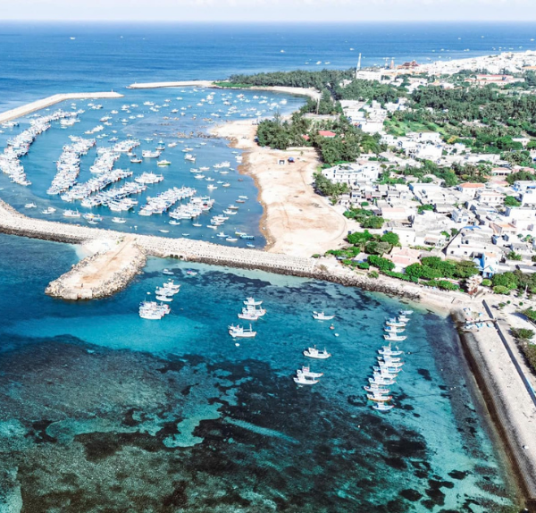 Đảo Phú Quý từ trên cao