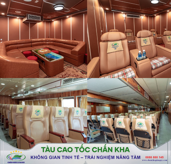 Không gian tàu Chấn Kha Luxury